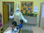 Prosinec 2014 Mikuláš ve třídě 